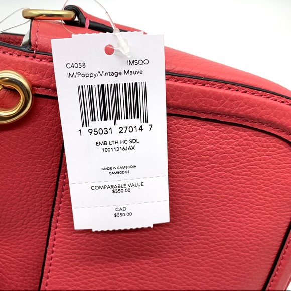 Coach Saddle Bag With Horse And Carriage - Picture 9 of 9